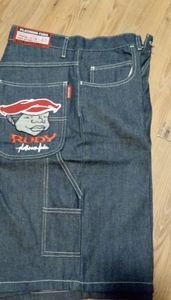 Platinum FUBU Fat Albert Blue jean shorts 30w